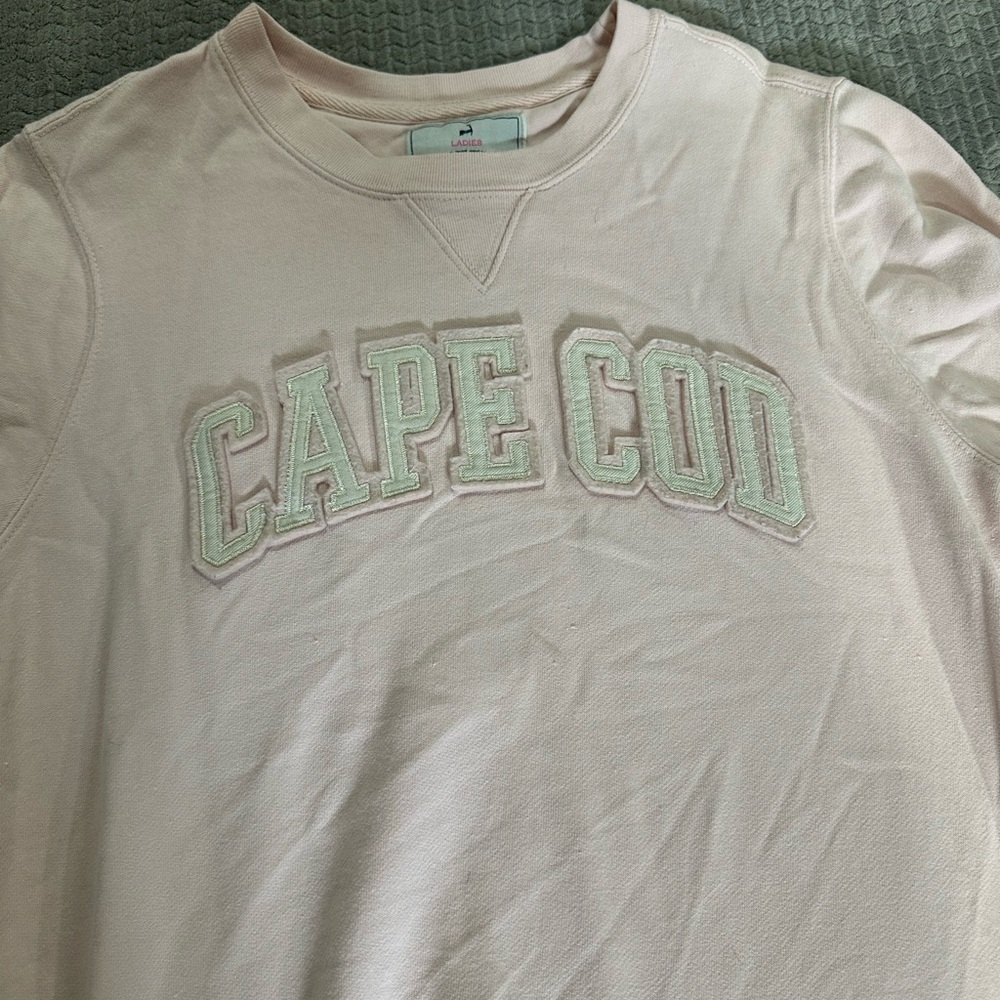 Cape Cod Pink Crewneck Sweatshirt - Unbranded
